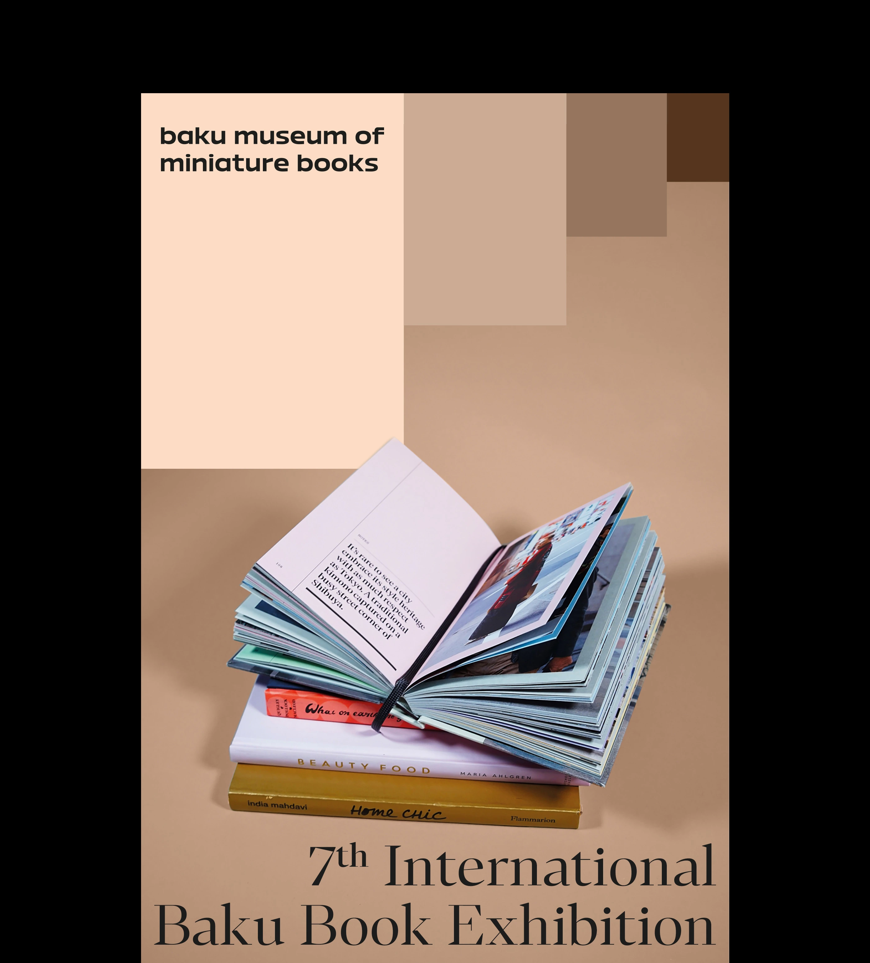 Baku Museum of Miniature Books branding visual 8