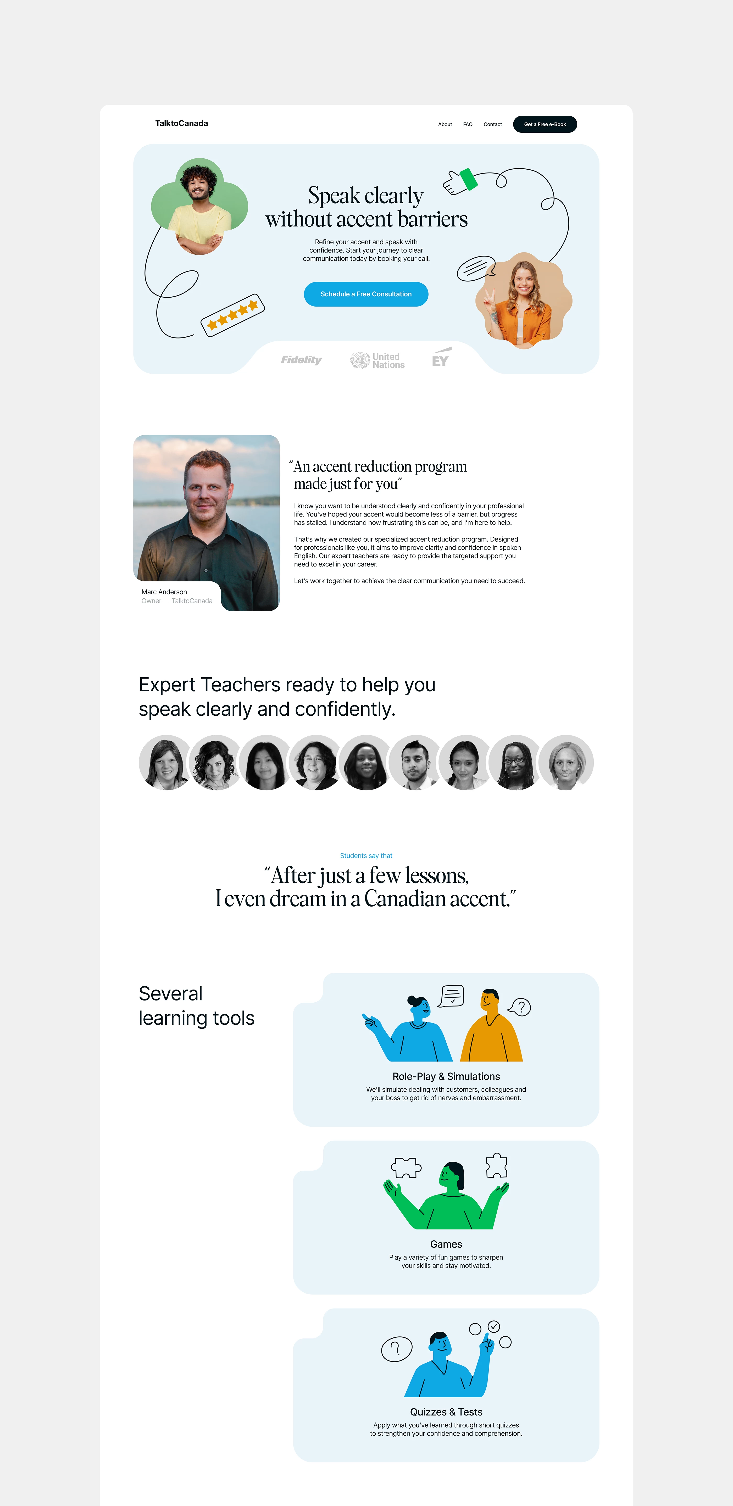 TalktoCanada website visual 4